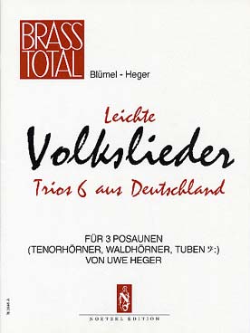 Illustration de LEICHTE VOLKSLIEDER TRIOS aus Deutschland (C + P)