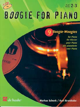 Illustration de BOOGIE FOR PIANO : 9 Boogie-woogies de Schenk/Brunthaler, avec CD play-along ensemble jazz