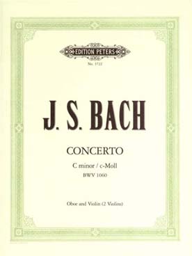 Illustration de Concerto en do M BWV 1060