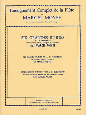 Illustration de 6 Grandes Etudes (tr. Moyse)