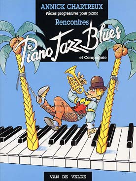 Illustration chartreux piano jazz, blues rencontres