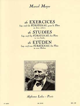 Illustration de 26 exercices ou études Op. 107 - Vol. 1 : tons diésés (Moyse)