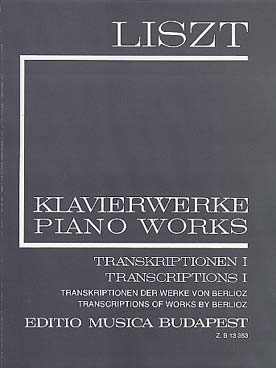 Illustration de Transcriptions et arrangements Vol. 16 : Berlioz - Broché