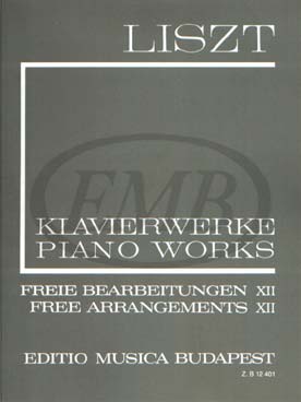 Illustration de Transcriptions et arrangements Vol. 12 : Allegri, Bach, Beethoven, Gounod, Meyerbeer, Mozart, Wagner - Broché