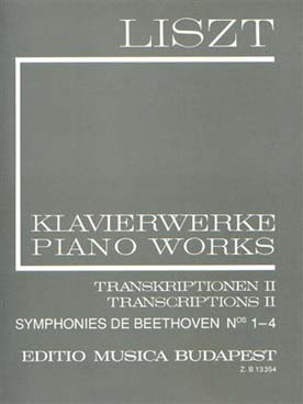 Illustration de Transcriptions et arrangements Vol. 17 : Symphonies de Beethoven N° 1-4 - Broché