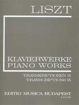 Illustration de Transcriptions et arrangements Vol. 24 : Bach, Beethoven, F. David, Lassen, Mozart, Schumann, Wagner - Broché