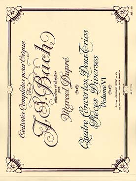 Illustration de Œuvre complète pour orgue (Dupré) - Vol. 6 : 4 Concertos, 2 Trios, Pièces diverses