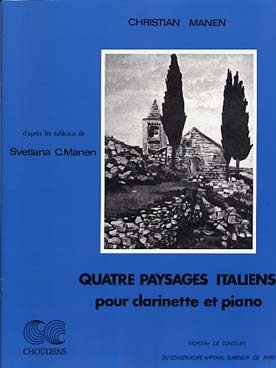 Illustration de 4 Paysages italiens