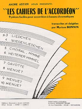 Illustration de Les Cahiers de l'accordéon - Vol. 1