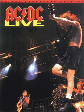 Illustration ac/dc live guitare