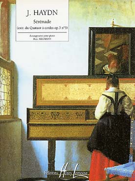 Illustration de Sérénade extrait du quatuor à cordes op. 3 N° 5 (tr. Heumann)