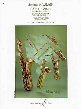 Illustration de Saxo plaisir (rock, jazz, latin, samba) - Vol. 1 : 24 études