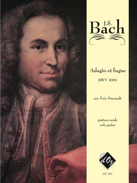 Illustration de Adagio et fugue BWV 1001 (tr. Dussault)