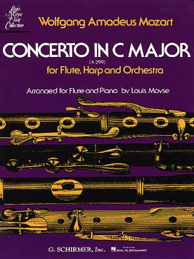 Illustration mozart concerto k 299 en do maj (sh)