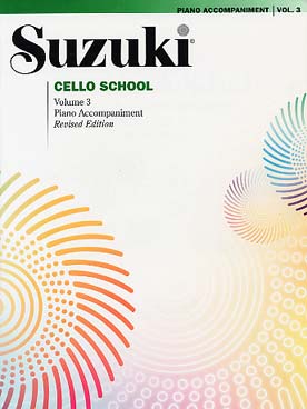 Illustration suzuki cello school vol. 3 acc. piano
