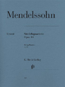 Illustration de Quatuors à cordes op. 44