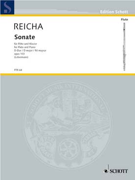 Illustration reicha sonate op. 103 en re maj