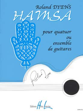 Illustration de Hamsa pour quatuor ou ensemble de guitares (C + P)
