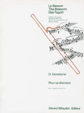 Illustration dondeyne pour se distraire (4 bassons)