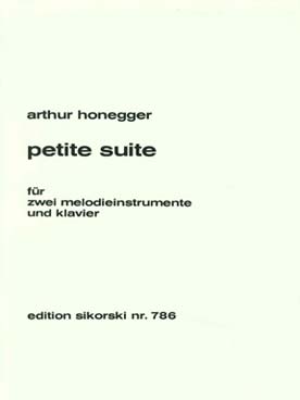 Illustration de Petite Suite pour 2 flûtes et piano