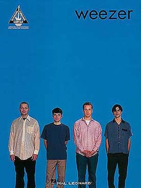 Illustration weezer guitar recorded (tablatures)
