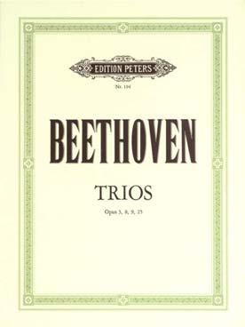 Illustration beethoven trios a cordes/serenades