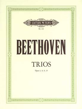 Illustration de Trios à cordes op. 3 et 9 et Sérénades op. 8 et 25