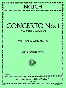 Illustration de Concerto en sol m op. 26 (Francescatti)