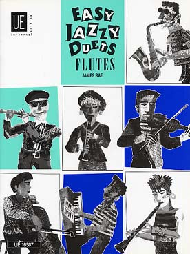 Illustration de Easy Jazzy flute duets - Vol. 1