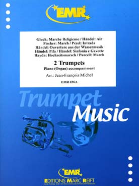 Illustration de ALBUM POUR 2 TROMPETTES ET PIANO ou orgue (tr. Michel)