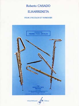 Illustration de Elkarrizketa pour 2 piccolos et tambourin