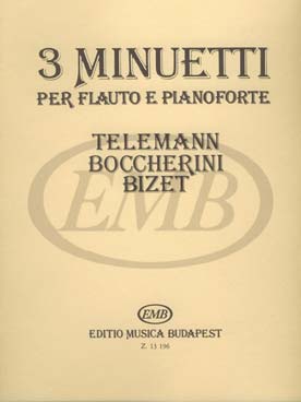 Illustration de 3 MENUETS Telemann, Boccherini et Bizet