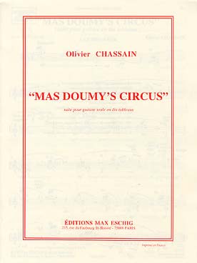 Illustration chassain mas doumy's circus
