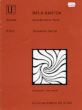 Illustration bartok danse slovaque