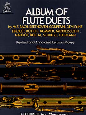 Illustration de Album of flute duets