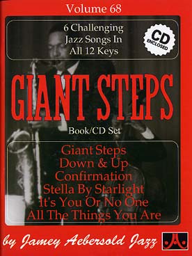 Illustration de AEBERSOLD : approche de l'improvisation jazz tous instruments - Vol. 68 : Gian steps