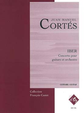 Illustration de Iber, concerto pour guitare et orchestre, réduction piano