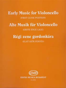 Illustration de Old music for violoncello