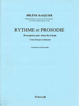 Illustration de Rythme et prosodie (cycle 2) avec textes en français et en allemand