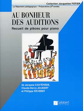 Illustration de Au BONHEUR DES AUDITIONS : recueil de pièces de Castérède, Joubert et Reverdy