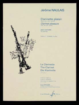 Illustration de Clarinette plaisir (rock, jazz, latin, samba...) - Vol. 3 : 18 études