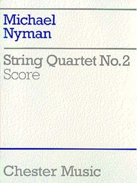 Illustration nyman string quartet n° 2 conducteur