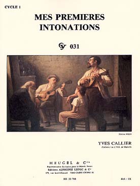Illustration de Mes PREMIERES INTONATIONS cycle 1