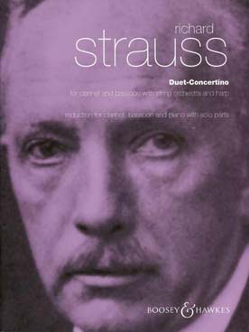 Illustration strauss r duo concertant clar/basson