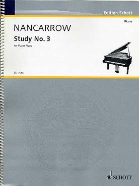 Illustration de Etudes pour piano mécanique - Vol. 3 : étude N° 37