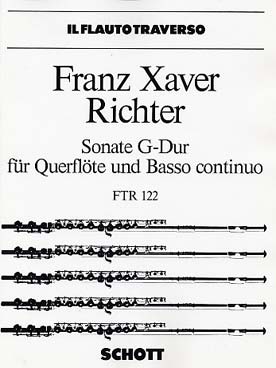 Illustration de Sonate en sol M pour flûte, violoncelle  et piano