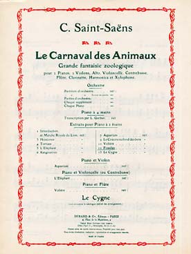Illustration de Le Carnaval des animaux (tr. Garban) - N° 12 : Fossiles