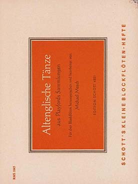 Illustration altenglische tanze