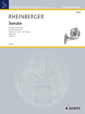Illustration rheinberger sonate op. 178