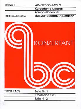 Illustration de ABC Konzertant - Vol. 3 : Suites N° 1 et 2